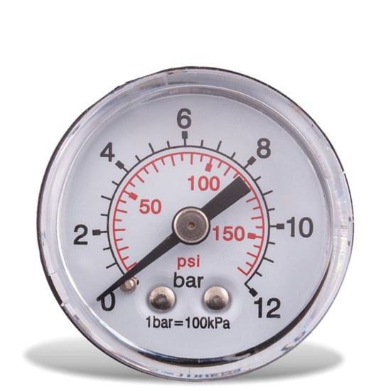 Pressure Gauge 40mm 1/8 Rear